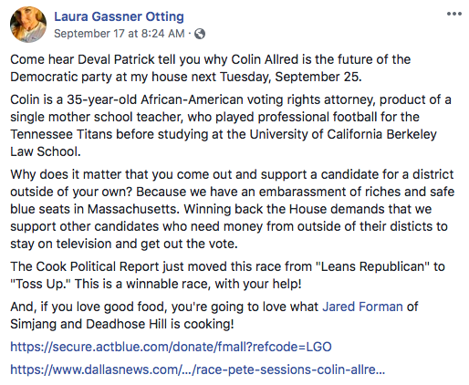 Colin Allred Hosted